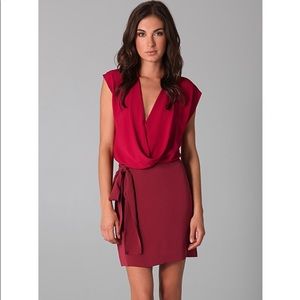 DVF color-block Reara dress